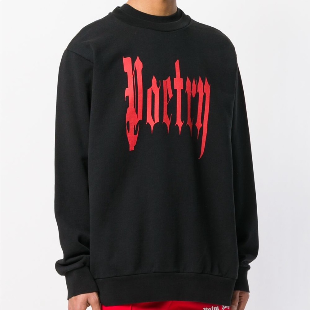 Palm Angels Poetry Sweatshirt - XS
